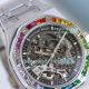 GRF Super Clone AP Royal Oak Frosted Gold Rainbow Diamond Skeleton Steel Watch (3)_th.jpg